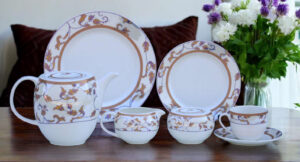 61 Pc Bone China Dinner Set (S253) | High-Quality, Stylish, Premium Crockery