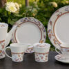 61 Pc Bone China Dinner Set (T253) | High-Quality, Stylish, Premium Crockery