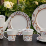 61 Pc Bone China Dinner Set (T253) | High-Quality, Stylish, Premium Crockery
