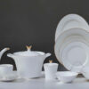 61 Pc Bone China Dinner Set (TGGK) | High-Quality, Stylish, Premium Crockery