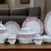61 Pc Bone China Dinner Set (U010) | High-Quality, Stylish, Premium Crockery