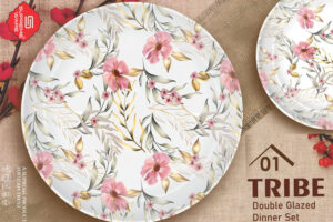 Melamine Dinner Set | Tribe (1) | Elegant, Durable, Heat-Resistant Plates & Bowls | Unbreakable, Lightweight, Premium Quality Dinnerware