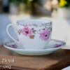 High-Quality Bone China Cup & Saucer Set (6-092) | Elegant, Durable, Ideal for Home & Gifting