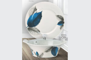 Melamine Dinner Set | Culture (C01) | Elegant, Durable, Heat-Resistant Plates & Bowls | Unbreakable, Lightweight, Premium Quality Dinnerware