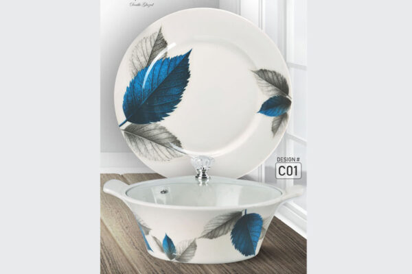 Melamine Dinner Set | Culture (C01) | Elegant, Durable, Heat-Resistant Plates & Bowls | Unbreakable, Lightweight, Premium Quality Dinnerware