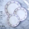 Bone 18 Pcs Plate Set (104) | Elegant, Durable, Heat-Resistant Plates & Bowls