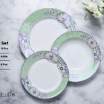 Bone 18 Pcs Plate Set (178) | Elegant, Durable, Heat-Resistant Plates & Bowls
