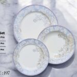 Bone 18 Pcs Plate Set (197) | Elegant, Durable, Heat-Resistant Plates & Bowls