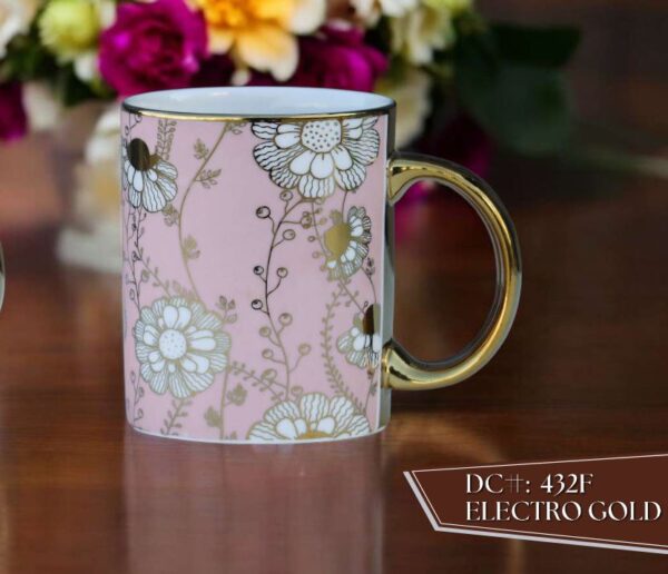 High-Quality Bone China Cup & Mug Set(F432) | Elegant, Durable, Ideal for Home & Gifting