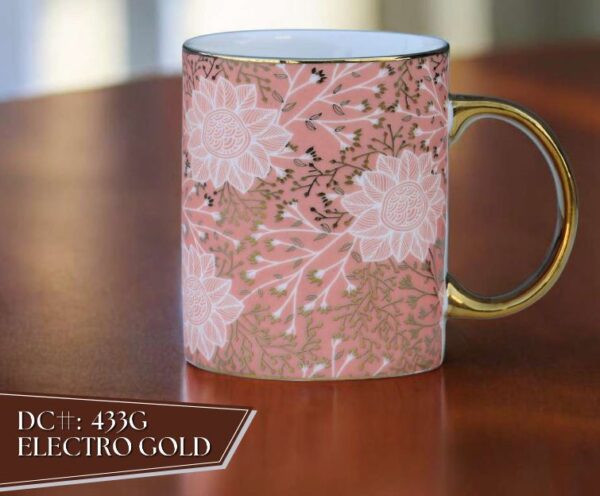 High-Quality Bone China Cup & Mug Set(G433) | Elegant, Durable, Ideal for Home & Gifting