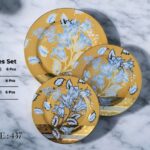 Bone 18 Pcs Plate Set (437) | Elegant, Durable, Heat-Resistant Plates & Bowls