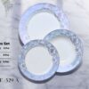 Bone 18 Pcs Plate Set (529) | Elegant, Durable, Heat-Resistant Plates & Bowls
