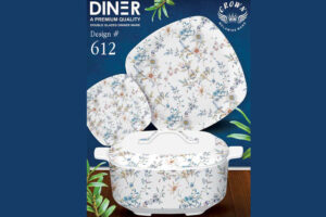 Melamine Dinner Set | Diner (601) | Elegant, Durable, Heat-Resistant Plates & Bowls | Unbreakable, Lightweight, Premium Quality Dinnerware