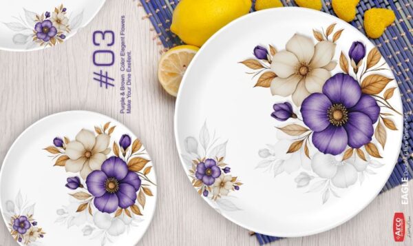 72 Pc Dinner Set Eagle (11) | Elegant, Durable, Ideal for Home & Gifting