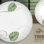 Melamine Dinner Set | Tribe (1) | Elegant, Durable, Heat-Resistant Plates & Bowls | Unbreakable, Lightweight, Premium Quality Dinnerware