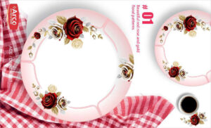 Melamine Dinner Set | ACE Dinner Set (1) | Elegant, Durable, Heat-Resistant Plates & Bowls | Unbreakable, Lightweight, Premium Quality Dinnerware