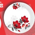 Melamine Dinner Set | ACE Dinner Set (3) | Elegant, Durable, Heat-Resistant Plates & Bowls | Unbreakable, Lightweight, Premium Quality Dinnerware