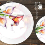 Melamine Dinner Set | ACE Dinner Set (6) | Elegant, Durable, Heat-Resistant Plates & Bowls | Unbreakable, Lightweight, Premium Quality Dinnerware (Copy)