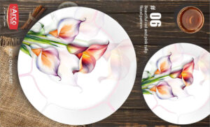 Melamine Dinner Set | ACE Dinner Set (6) | Elegant, Durable, Heat-Resistant Plates & Bowls | Unbreakable, Lightweight, Premium Quality Dinnerware (Copy)