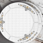 Melamine Dinner Set | ACE Dinner Set (7) | Elegant, Durable, Heat-Resistant Plates & Bowls | Unbreakable, Lightweight, Premium Quality Dinnerware