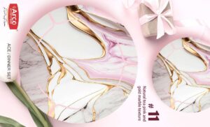 Melamine Dinner Set | ACE Dinner Set (11) | Elegant, Durable, Heat-Resistant Plates & Bowls | Unbreakable, Lightweight, Premium Quality Dinnerware