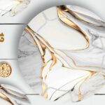 Melamine Dinner Set | ACE Dinner Set (12) | Elegant, Durable, Heat-Resistant Plates & Bowls | Unbreakable, Lightweight, Premium Quality Dinnerware