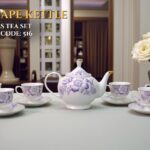 14 Pcs Bone Tea Set / Coffee Set (BONE O 516) | Elegant, Durable, Ideal for Home & Gifting
