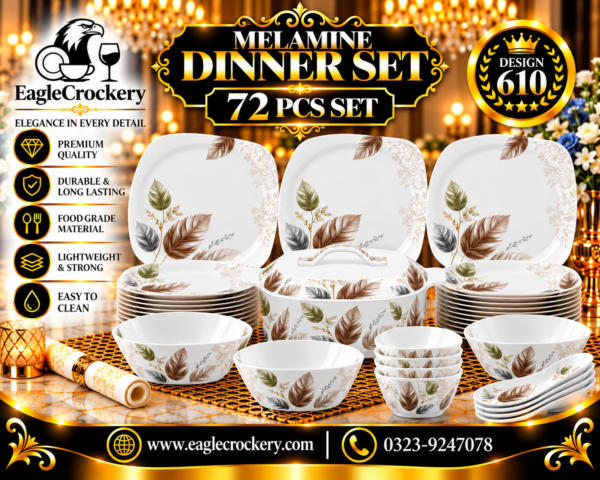 Melamine Dinner Set | Diner (610)