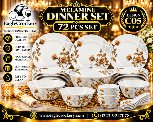 Melamine Dinner Set | Culture (C05)