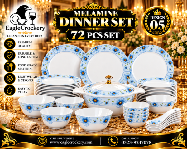 Melamine Dinner Set | ACE Dinner Set (5)