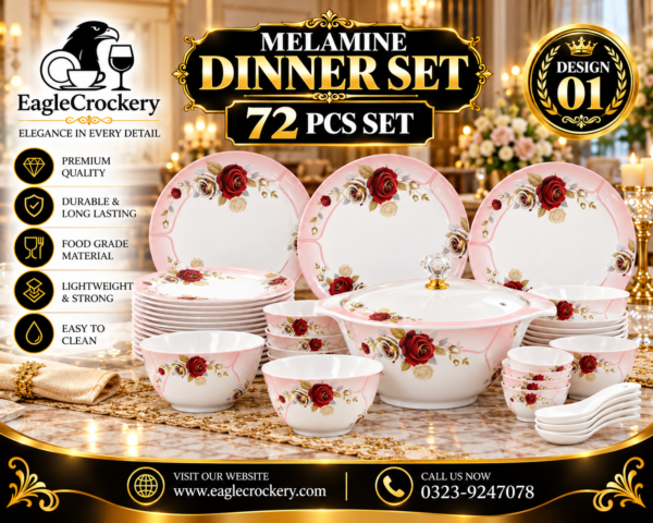 Melamine Dinner Set | ACE Dinner Set (1)