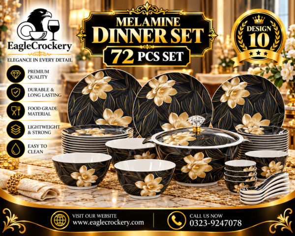 Melamine Dinner Set | ACE Dinner Set (10)