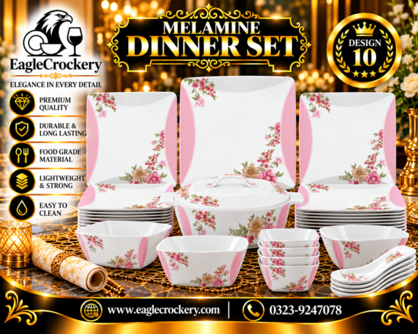 Melamine Dinner Set | Dream (10)
