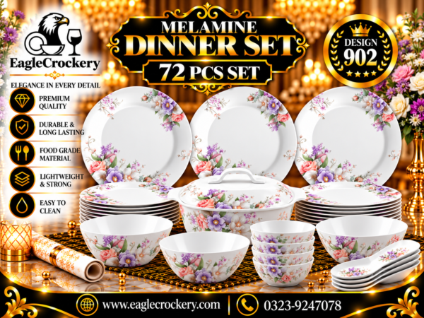 Melamine Dinner Set | Precious (902)
