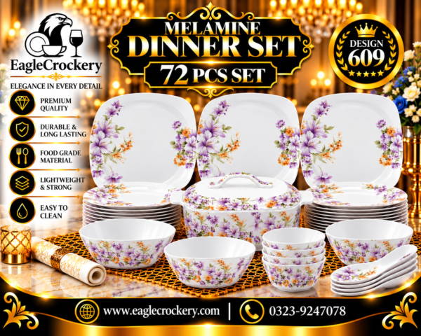 Melamine Dinner Set | Diner (609)