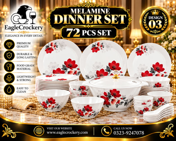 Melamine Dinner Set | ACE Dinner Set (3)