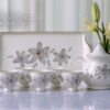 9 Pcs Bone Tea Set / Coffee Set (GGK C 275) | Elegant, Durable, Ideal for Home & Gifting