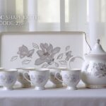 9 Pcs Bone Tea Set / Coffee Set (GGK C 276) | Elegant, Durable, Ideal for Home & Gifting