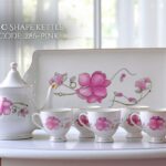 9 Pcs Bone Tea Set / Coffee Set (GGK C 286) | Elegant, Durable, Ideal for Home & Gifting