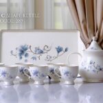 9 Pcs Bone Tea Set / Coffee Set (GGK C 287) | Elegant, Durable, Ideal for Home & Gifting