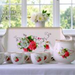 9 Pcs Bone Tea Set / Coffee Set (GGK R 798) | Elegant, Durable, Ideal for Home & Gifting