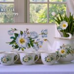 9 Pcs Bone Tea Set / Coffee Set (GGK R 799) | Elegant, Durable, Ideal for Home & Gifting