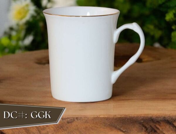 High-Quality Bone China Cup & Mug Set(GGK2) | Elegant, Durable, Ideal for Home & Gifting