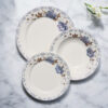 Bone 18 Pcs Plate Set (053) | Elegant, Durable, Heat-Resistant Plates & Bowls