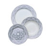 Bone 18 Pcs Plate Set (067) | Elegant, Durable, Heat-Resistant Plates & Bowls