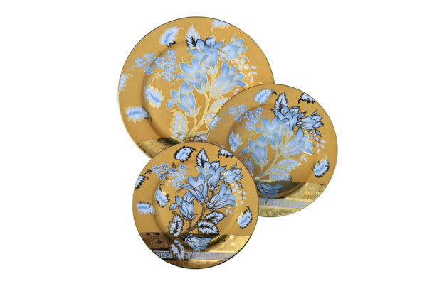 Bone 18 Pcs Plate Set (437) | Elegant, Durable, Heat-Resistant Plates & Bowls