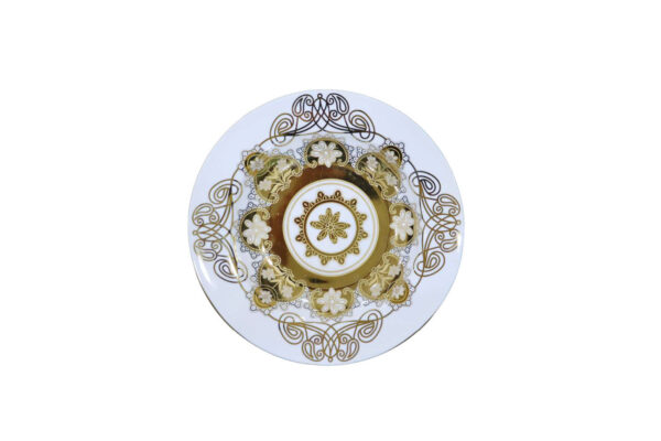 Bone 18 Pcs Plate Set (438) | Elegant, Durable, Heat-Resistant Plates & Bowls