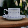High-Quality Bone China Cup & Saucer Set (G-063) | Elegant, Durable, Ideal for Home & Gifting