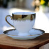 High-Quality Bone China Cup & Saucer Set (L-001) | Elegant, Durable, Ideal for Home & Gifting