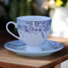 High-Quality Bone China Cup & Saucer Set (L-508) | Elegant, Durable, Ideal for Home & Gifting